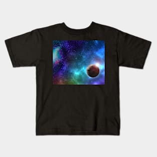 Big Beautiful Outer Space Kids T-Shirt